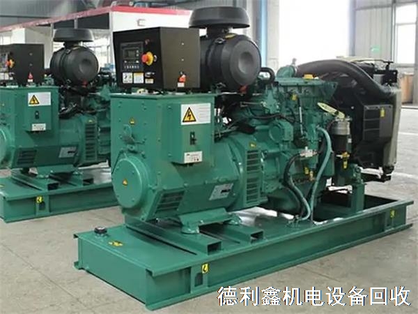 長期沃爾沃發電機回收，北京發電機回收